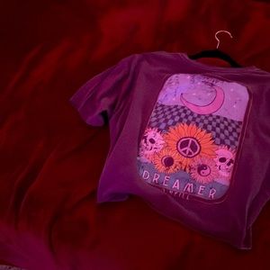 Skeletons day Dreamer checkerboard crop top